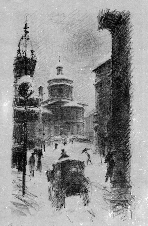 milano-sotto-la-neve-abside-di-s-fedele