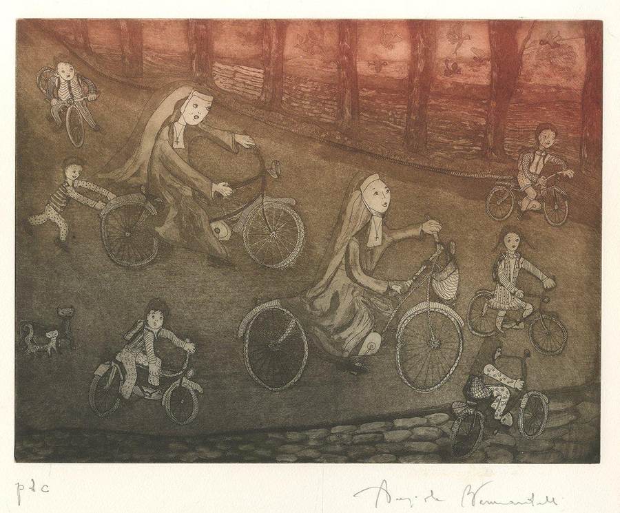 suore-in-bici-con-bambini