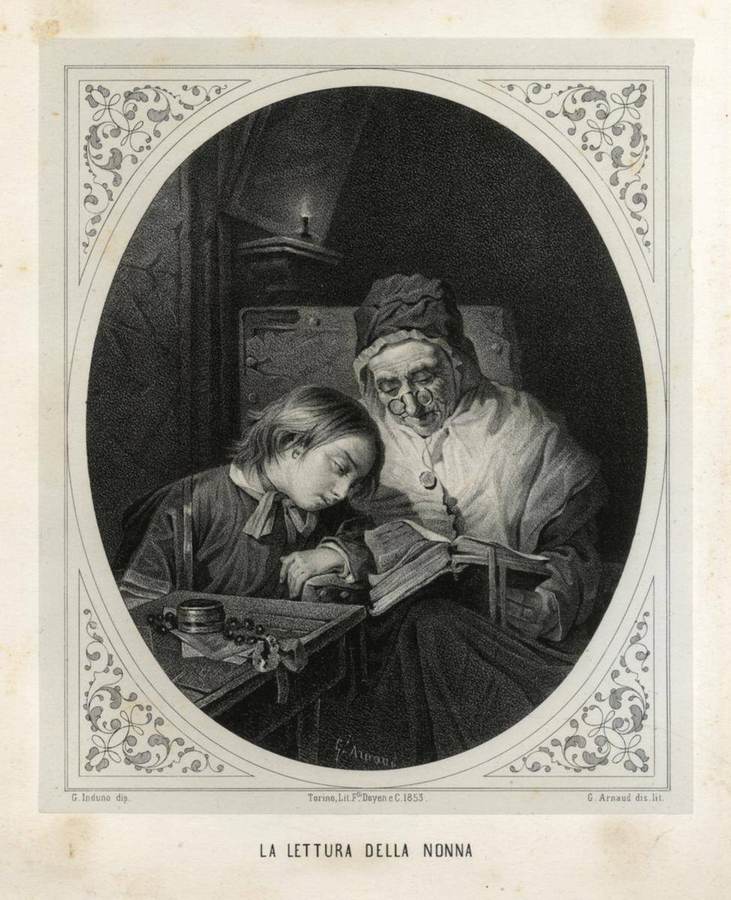 la-lettura-della-nonna-g-induno-dip-torino-lit-flli-doyen-e-c-1853-g-arnaud-dis-lit