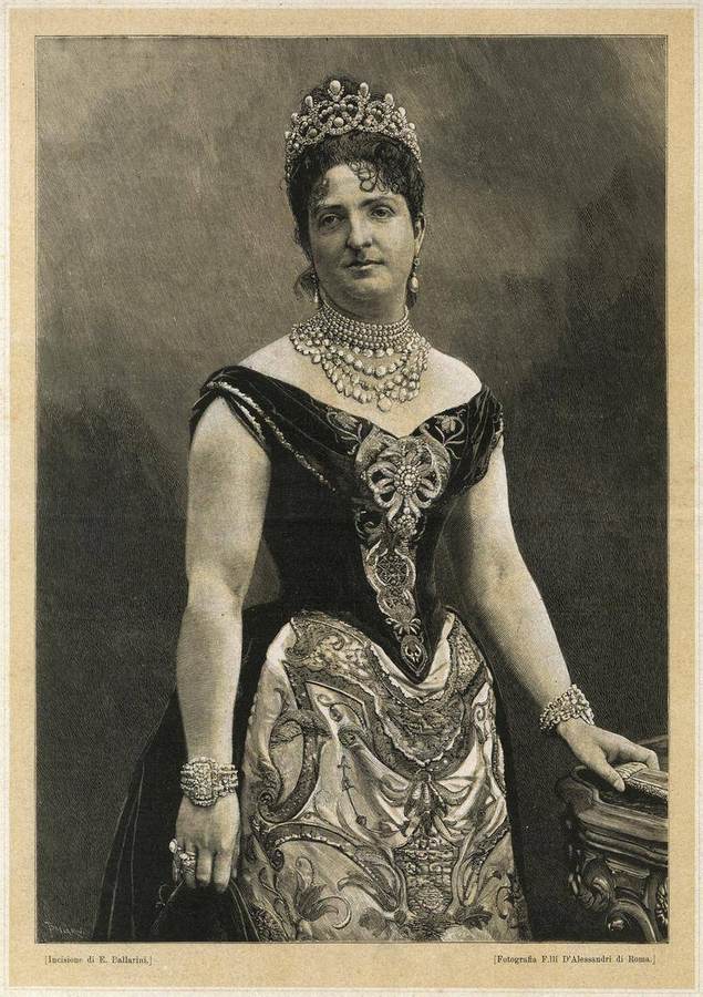 savoia-s-m-margherita-di-savoja-regina-ditalia-incisione-di-e-ballarini-fotografia-flli-dalessandri-di-roma