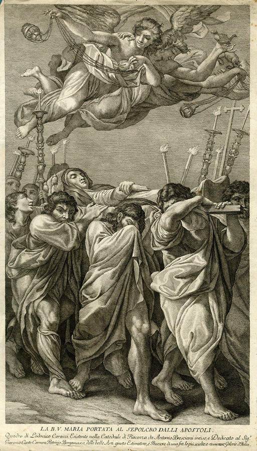 la-bv-maria-portata-al-sepolcro-dalli-apostoli-quadro-di-lodovico-caracci-esistente-nella-catedrale-di-piacenza-da-antonio-bresciani-inciso-e-dedicato-al-sigr-giacomo-conte-carrara-patrizio-bergamasco-delle-belle-arti-giusto-estimatore-e-possessore