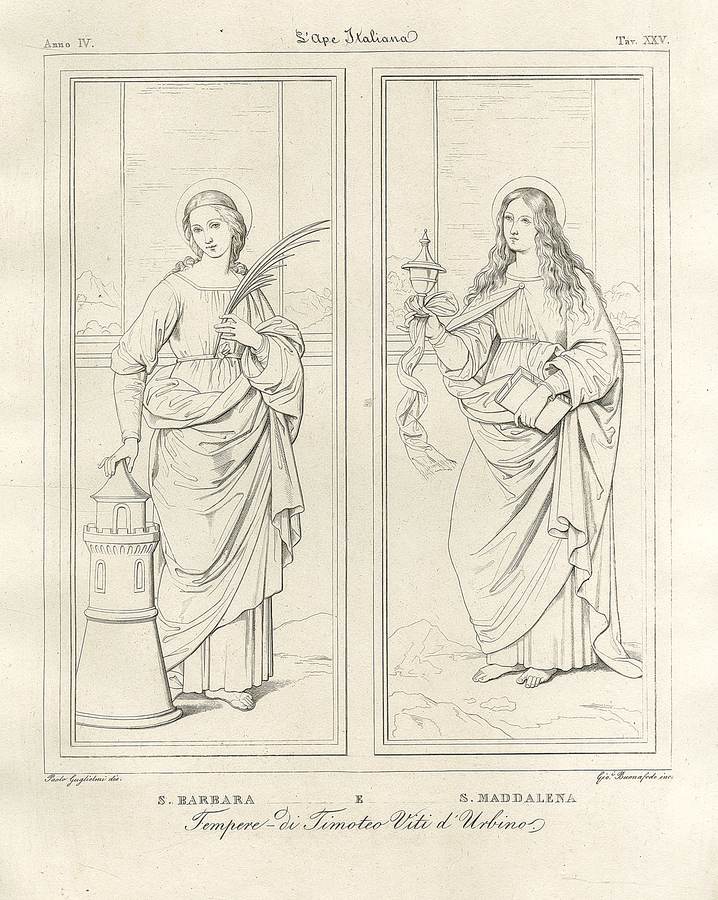 s-barbara-e-s-maddalena-tempere-di-timoteo-viti-durbino-paolo-guglielmi-dis-gio-buonafede-inc-anno-iv-tav-xxv
