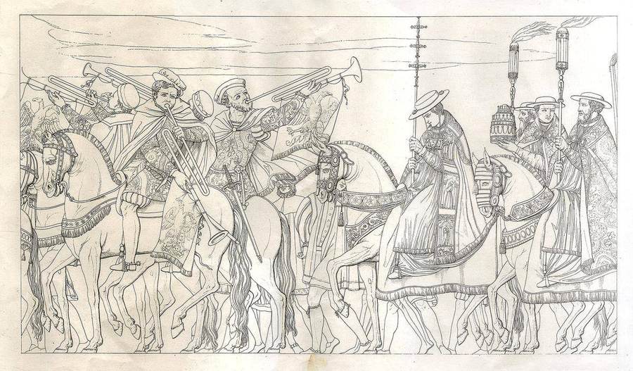 la-gran-cavalcata-di-clemente-vii-e-carlo-v-della-sala-ridolfi-dipinta-dal-brusasorci-3