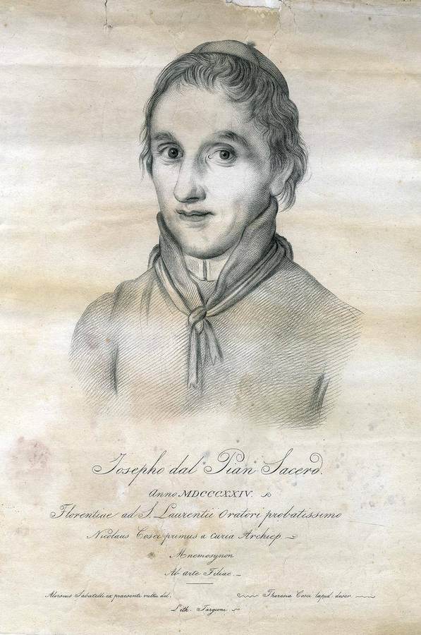 josepho-dal-pian-sacerd-anno-mdcccxxiv-florentiae-ad-s-laurentii-oratori-probatissimo-nicolaus-cosci-primus-a-curia-archiep-aloisius-sabatelli-ex-praesenti-vultu-del-theresia-cosci-lapid-descr-lith-targioni