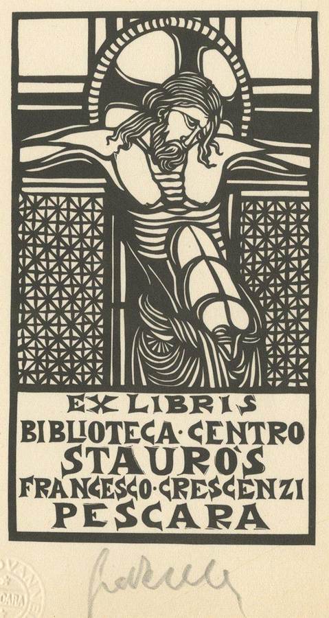 ex-libris-biblioteca-centro-stauros-francesco-crescenzi-pescara