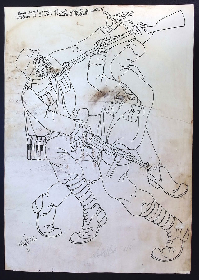 roma-10-settembre-1943-piccoli-drappelli-di-soldati-italiani-si-battono-contro-i-tedeschi