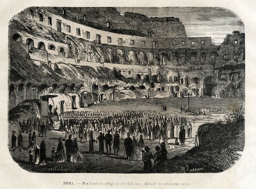 roma-predicazione-religiosa-al-colosseodurante-la-settimana-santa-mariani