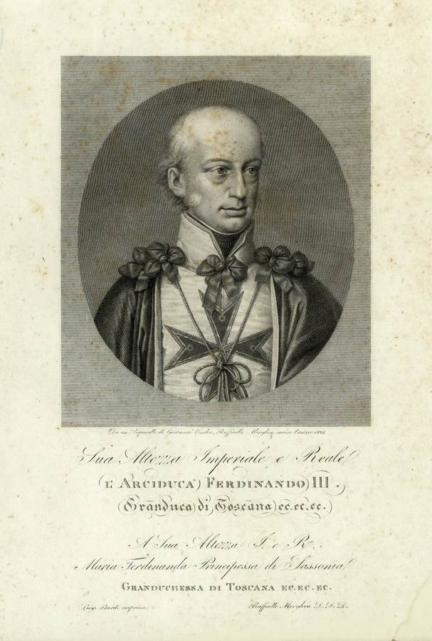 ferdinando-iii-sua-altezza-imperiale-reale-larciduca-ferdinando-iii-granduca-di-toscana-ec-ec-ec-a-sua-altezza-i-e-r-maria-ferdinanda-principessa-di-sassonia-granduchessa-di-toscana-ec-ec-ec-da-un-acquerello-di-giovanni-ender-raffaelle-morg