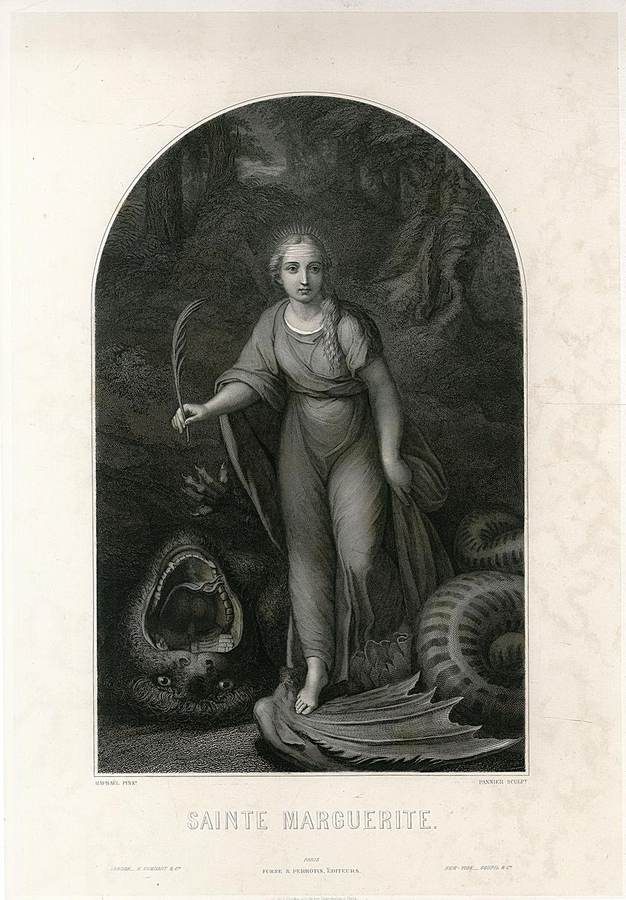 sainte-marguerite-raphael-pinxt-pannier-sculpt-paris-furne-perrotin-editeurs-raffaello
