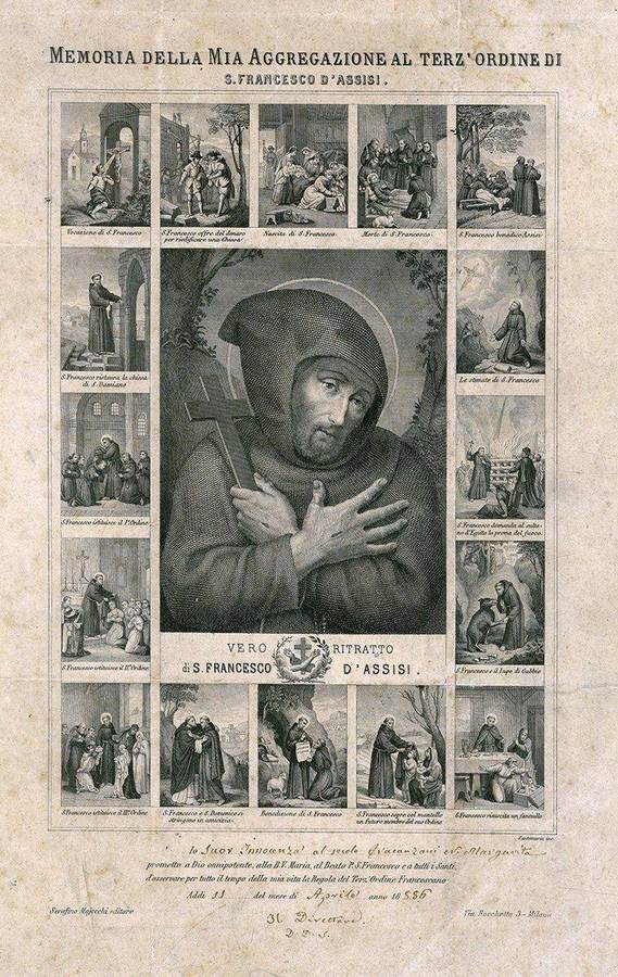 san-francesco-memoria-della-mia-aggregazione-al-terzordine-di-s-francesco-dassisi-vero-ritratto-di-s-francesco-dassisi-santamaria-inc-serafino-majocchi-editore-via-bocchetto-3-milano